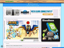 Tablet Screenshot of minosource.net